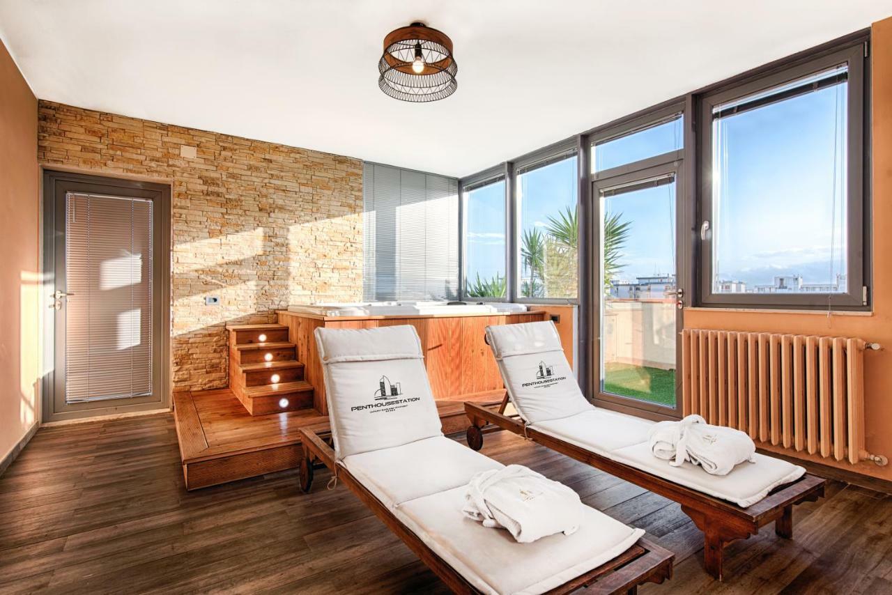Penthouse Station Luxury Suites & Apartment Brindisi Eksteriør billede